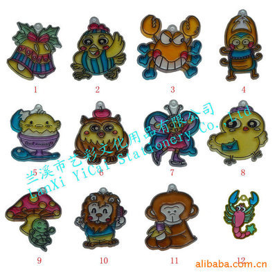 透光颜料套装 塑料单片阿拉伯图与美术颜料的创新融合